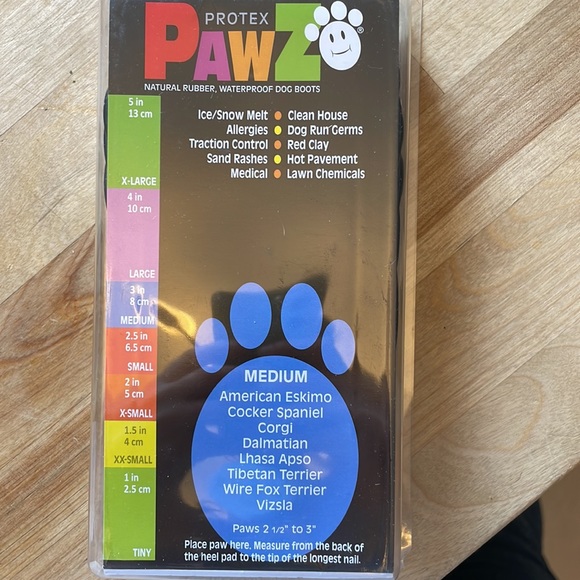 NIB Pawz waterproof dog boots - Picture 2 of 2